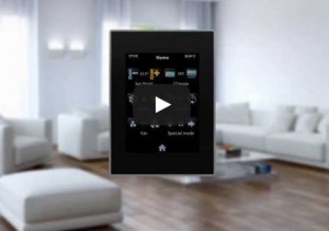 Video Zennio Z41 Touch Panel